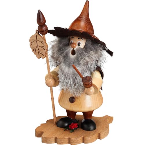 Drechselwerkstatt Uhlig Räuchermännchen Baumwichtel Erlenblatt - 18cm - Original Erzgebirge Räuchermann Drechselwerkstatt Uhlig Räuchermännchen Baumwichtel Erlenblatt - 18cm - Original Erzgebirge Räuchermann von Drechselwerkstatt Uhlig