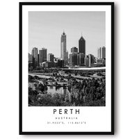 Perth Reise-Druck, Australien Poster-Druck, Sydney Wandkunst Minimalist, Australien-Druck, Drucke Von Australien, Opernhaus von MeAndKatePrints