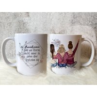 Freundinnen Tasse Personalisiert Personen Design | Geschenk Schwester Cousine Bff Danke Sagen Foto Geschenkidee Trauzeugin Blumen Freundinnen Tasse Personalisiert Personen Design | Geschenk Schwester Cousine Bff Danke Sagen Foto Geschenkidee Trauzeugin Blumen von MeDaPi