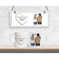 Paar Herz Viele Variant. | Tasse Personalisiert Geschenk Freund Freundin Partner Couple Fototasse Geschenkidee Personen Design Liebe von MeDaPi