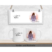 Yoga Viele Variant. Tasse Personalisiert | Geschenk Beste Freundin Mama Fototasse Geschenkidee Personen Design Anti-stress Sport von MeDaPi