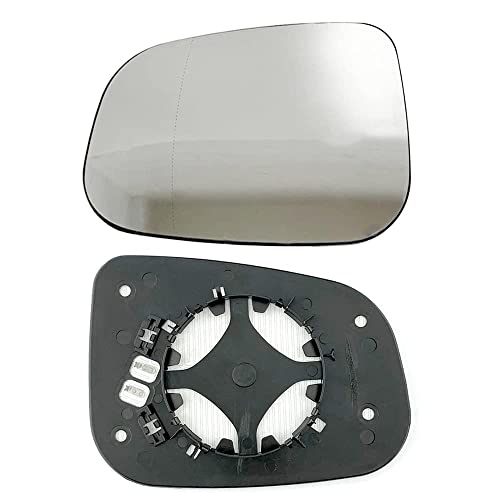 MeFfee Außenspiegel Glas Für Volvo V50 2004-2009 Links Rechts Rückansicht Beheizter (Weiss),Left-2007-2009 von MeFfee
