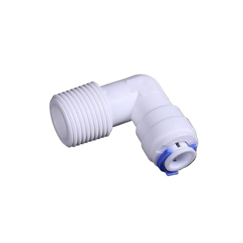 MeGLob 5pc 1/4 "OD Rohr Zu 3/8" Männlichen Ellenbogen Schnell Anschluss Wasserfilter Umkehrosmose Aquarium System Anschluss Fitting von MeGLob