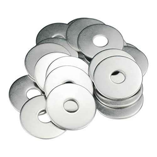 Unterlegscheiben M8 Große, MeHurr 20 Stück Beilagscheiben Edelstahl A2 V2A 304, Karosseriescheiben Unterlegscheibe M8 x 30mm, Metallscheiben für Schrauben & Muttern & Gewindestange von MeHurr