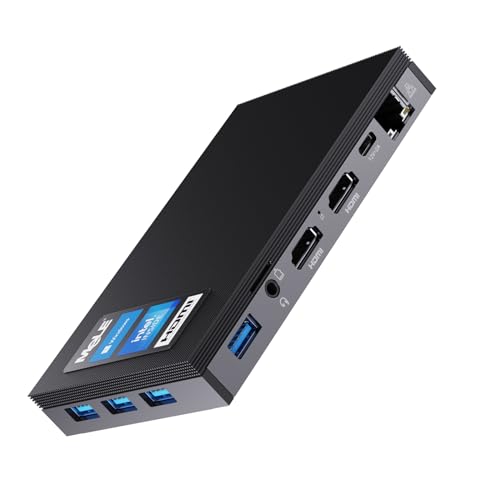 MeLE Mini PC, Quieter3Q Celeron N5105 16GB 512GB Windows 11 Pro Micro Computer Lüfterlose Kleine Desktop mit Gigabit Ethernet WiFi 6, BT 5.2, PXE, Dual 4K HDMI, VESA für Büro/Studium/Home von MeLE