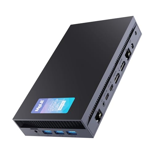 MeLE Overclock X5 Mini PC Core i5 12450H 12th 32GB DDR4 512GB PCIe3.0x4 SSD, 2 x HDMI & 2 x Gigabit Ethernet LAN und 1x Full Function USB-C Small Desktop Computer für Büro und Industrie Profis. MeLE Overclock X5 Mini PC Core i5 12450H 12th 32GB DDR4 512GB PCIe3.0x4 SSD, 2 x HDMI & 2 x Gigabit Ethernet LAN und 1x Full Function USB-C Small Desktop Computer für Büro und Industrie Profis. von MeLE