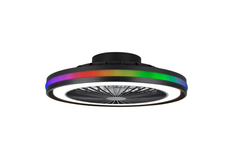 MeLiTec LED Deckenleuchte mit Ventilator DV06, einstellbar, Deckenleuchte mit Ventilator DV06 von MeLiTec