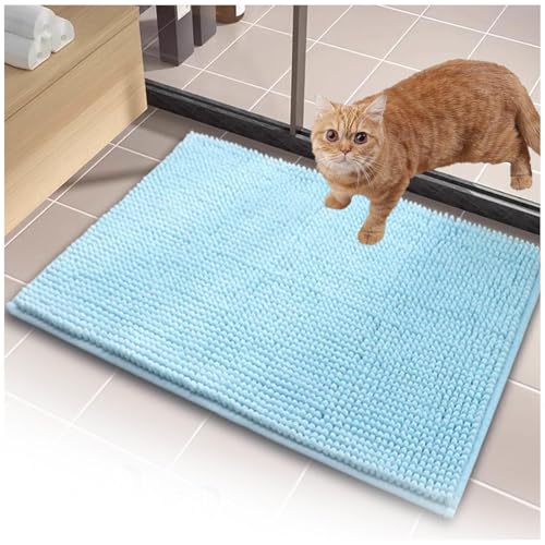 Katzenklo Matte 60x150cm, Katzenklo Matte Groß XXL Weich Saugfähige Katzen Teppich Leicht Zu Reinigen Katzenklo Matte 60x150cm, Katzenklo Matte Groß XXL Weich Saugfähige Katzen Teppich Leicht Zu Reinigen von MeLtor