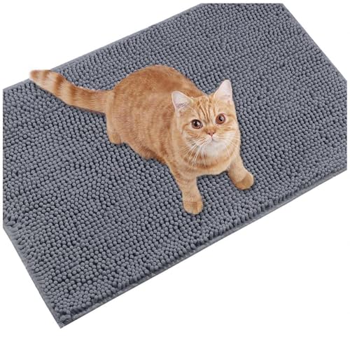 Katzenklo Matte 60x150cm, Katzenstreu Matte Groß Weich Saugfähige Cat Litter Mat Leicht Zu Reinigen Katzenklo Matte 60x150cm, Katzenstreu Matte Groß Weich Saugfähige Cat Litter Mat Leicht Zu Reinigen von MeLtor