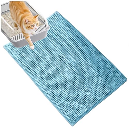 Katzenklo Matte 60x90cm, Katzenklo Matte Groß XXL Sanft Zu Katzenpfoten Katzenklo Teppich Leicht Zu Reinigen Katzenklo Matte 60x90cm, Katzenklo Matte Groß XXL Sanft Zu Katzenpfoten Katzenklo Teppich Leicht Zu Reinigen von MeLtor