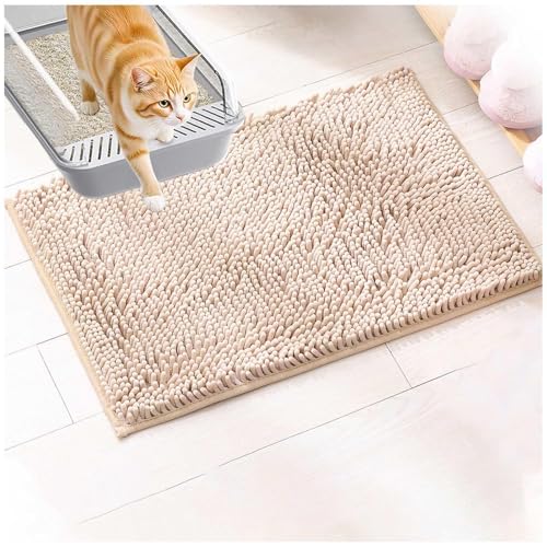 Katzenklo Matte 60x90cm, Katzenstreu Matte XXL Sanft Zu Katzenpfoten Katzenklo Vorleger Leicht Zu Reinigen Katzenklo Matte 60x90cm, Katzenstreu Matte XXL Sanft Zu Katzenpfoten Katzenklo Vorleger Leicht Zu Reinigen von MeLtor
