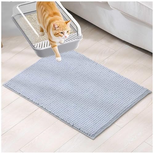 Katzenmatte Katzenklo 60x150cm, Matte Katzenklo Unterleger Weich Saugfähige Katzenstreumatte Leicht Zu Reinigen Katzenmatte Katzenklo 60x150cm, Matte Katzenklo Unterleger Weich Saugfähige Katzenstreumatte Leicht Zu Reinigen von MeLtor