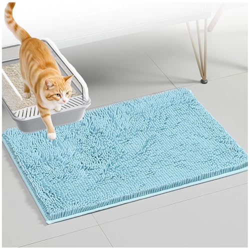 Katzenmatte Katzenklo 60x90cm, Cat Litter Mat Sanft Zu Katzenpfoten Streumatte Katzenklo Rutschfeste Katzenmatte Katzenklo 60x90cm, Cat Litter Mat Sanft Zu Katzenpfoten Streumatte Katzenklo Rutschfeste von MeLtor