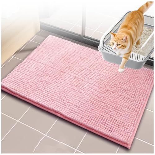 Katzenstreu Matte 60x90cm, Katzen Matte Sanft Zu Katzenpfoten Katzenklo Matte Leicht Zu Reinigen Katzenstreu Matte 60x90cm, Katzen Matte Sanft Zu Katzenpfoten Katzenklo Matte Leicht Zu Reinigen von MeLtor