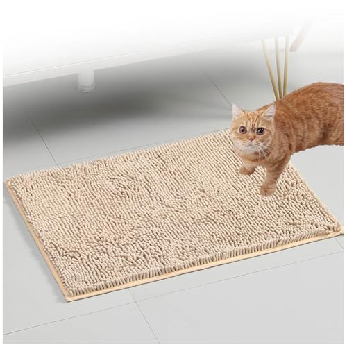 Katzenstreu Matte 60x90cm, Katzenklo Unterlage Sanft Zu Katzenpfoten Matte Für Katzenklo Leicht Zu Reinigen Katzenstreu Matte 60x90cm, Katzenklo Unterlage Sanft Zu Katzenpfoten Matte Für Katzenklo Leicht Zu Reinigen von MeLtor