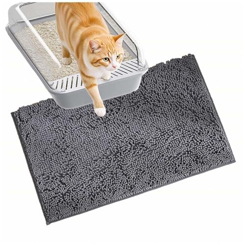 Katzenstreumatte 60x150cm, Streumatte Katzenklo Weich Saugfähige Katzenmatte Katzenklo Leicht Zu Reinigen Katzenstreumatte 60x150cm, Streumatte Katzenklo Weich Saugfähige Katzenmatte Katzenklo Leicht Zu Reinigen von MeLtor