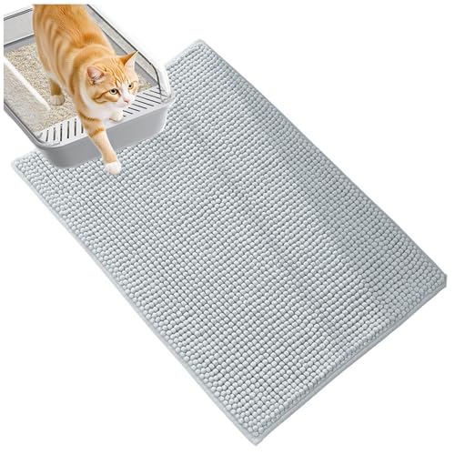 Matte Katzenklo 60x150cm, Katzenklomatte Weich Saugfähige Katzenklo Unterlage Groß Rutschfeste Matte Katzenklo 60x150cm, Katzenklomatte Weich Saugfähige Katzenklo Unterlage Groß Rutschfeste von MeLtor