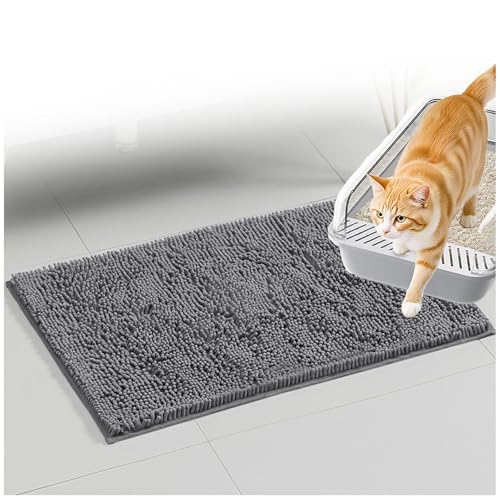 Matte Katzenklo 60x150cm, Katzenstreu Matte Weich Saugfähige Katzenklo Vorleger Leicht Zu Reinigen Matte Katzenklo 60x150cm, Katzenstreu Matte Weich Saugfähige Katzenklo Vorleger Leicht Zu Reinigen von MeLtor