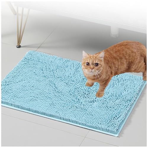 Matte Katzenklo 60x90cm, Katzenteppich Sanft Zu Katzenpfoten Katzenklo Matte Groß XXL Leicht Zu Reinigen Matte Katzenklo 60x90cm, Katzenteppich Sanft Zu Katzenpfoten Katzenklo Matte Groß XXL Leicht Zu Reinigen von MeLtor