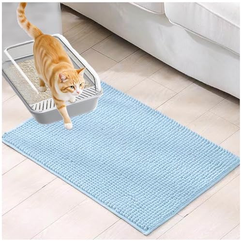 MeLtor Katzenklo Matte 60x90cm, Katzenklomatte Sanft Zu Katzenpfoten Katzenklo Matte Leicht Zu Reinigen MeLtor Katzenklo Matte 60x90cm, Katzenklomatte Sanft Zu Katzenpfoten Katzenklo Matte Leicht Zu Reinigen von MeLtor