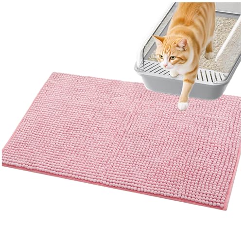 MeLtor Katzenstreumatte 60x90cm, Katzenklo Unterlage Groß Sanft Zu Katzenpfoten Streumatte Katzenklo Rutschfeste von MeLtor