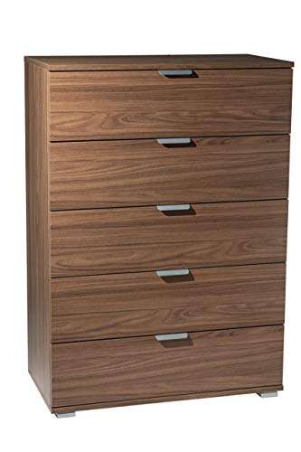 MeMi Me612NOC Kommode, Holz, walnuss, 38x75x105 cm von MEMI