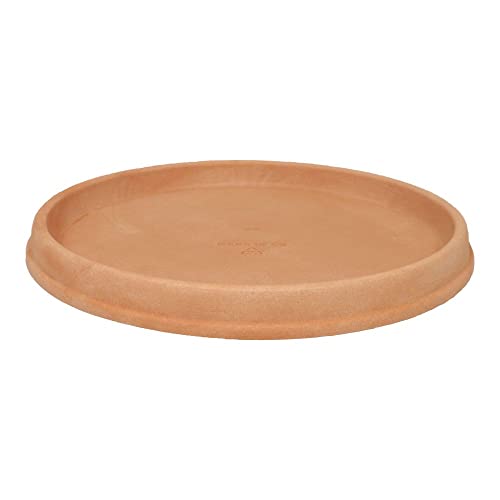 MePla Untersetzer Roma - runder Untersetzer - wetterfest - UV-beständiger Blumenuntersetzer - ø30 cm (Innen: ø24 cm) - Terra MePla Untersetzer Roma - runder Untersetzer - wetterfest - UV-beständiger Blumenuntersetzer - ø30 cm (Innen: ø24 cm) - Terra von MePla