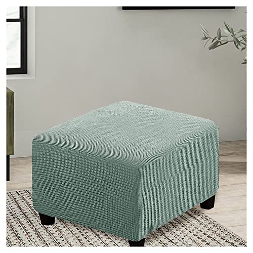 Hockerbezug Quadratisch Ottomane Schonbezug Quadratische Stretch Hocker Bezug Hocker Bezug für Ottomane Überzug Hockerbezug Quadratische Ottomane Abdeckungen ( Color : #13 , Size : 60x60cm/24x24in ) von MeRcri