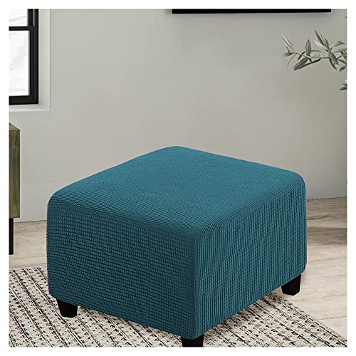 Hockerbezug Quadratisch Ottomane Schonbezug Quadratische Stretch Hocker Bezug Hocker Bezug für Ottomane Überzug Hockerbezug Quadratische Ottomane Abdeckungen ( Color : #7 , Size : 50x50cm/20x20in ) von MeRcri