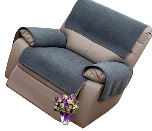 MeRcri Sofa Abdeckung Für Ledercouch, rutschfeste Sofa Cover, Couch überwurf Für Haustiere, Sofa Möbel Protector Verkauft in stück,Beige (Color : #8, Size : 55x55cm/2PCS) von MeRcri