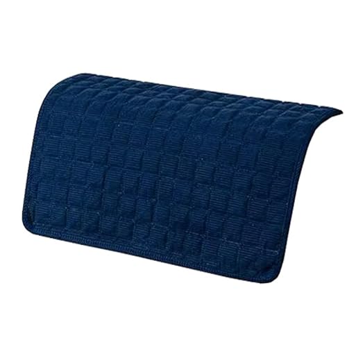 Sesselschoner für Rutschfest, Sesselschoner mit Armlehnenschoner 70x150cm 70x210cm Bezug für Hunde Haustieren, Liegesofa Sesselbezug, Sesselschoner für Relaxsessel, Waschbar ( Color : Navy Blue , Size von MeRcri