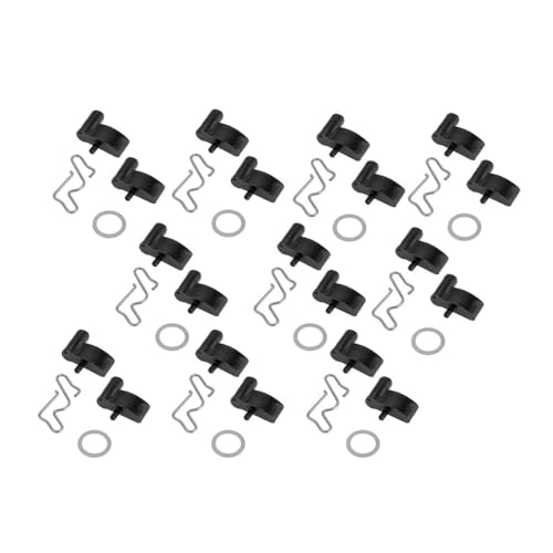 Geeignet for 10 Sätze Kettensägen-Reparatursatz mit Rückstoßstarter-Klinke und Federscheibe 017 018 021 023 025 MS170 MS180 MS230 MS210 MS250 von MeVCWF