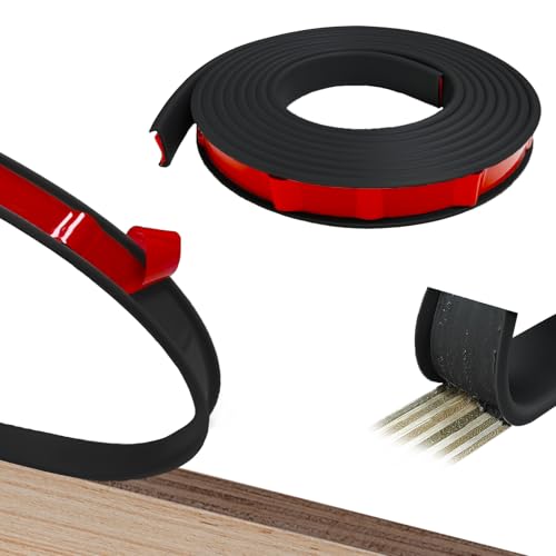 MeYuxg Kantenumleimer Selbstklebend, 3mx20mm U-Form Kantenschutz, Faltbar Weiches TPE für Baby, Möbelecken, Schränke (Schwarz) MeYuxg Kantenumleimer Selbstklebend, 3mx20mm U-Form Kantenschutz, Faltbar Weiches TPE für Baby, Möbelecken, Schränke (Schwarz) von MeYuxg
