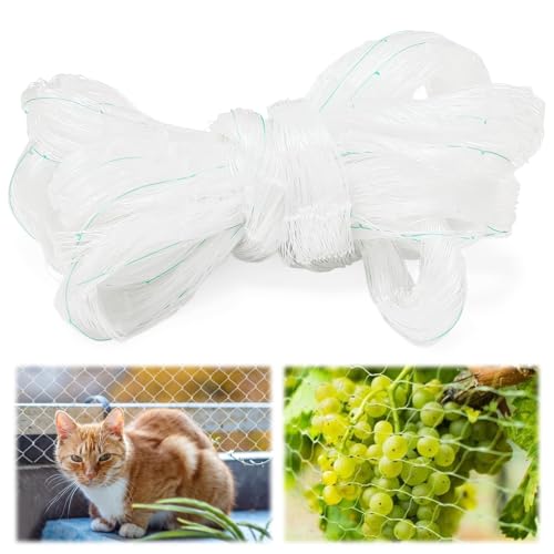 MeYuxg Katzennetz für Balkon Hochfestem Nylon, 5cm x 3M katzennetz für Balkon Ohne Bohren und Fenster katzenschutznetz, Transparent Katzennetz Balkon für Balkone, Fenster, Gartenarbeit Bepflanzung MeYuxg Katzennetz für Balkon Hochfestem Nylon, 5cm x 3M katzennetz für Balkon Ohne Bohren und Fenster katzenschutznetz, Transparent Katzennetz Balkon für Balkone, Fenster, Gartenarbeit Bepflanzung von MeYuxg