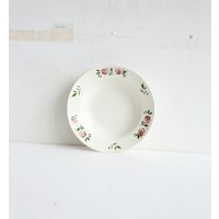 Vintage Zik Konakovo Fayence Blumenplatte Sowjetunion Muster Keramikplatte Geschirr Porzellan Platte von MeadowSideVintage