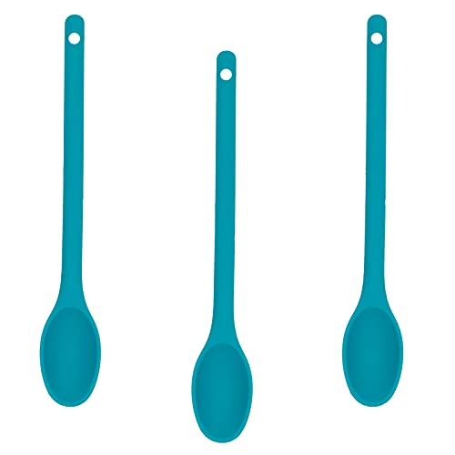 3 Stück Kochlöffel Silikon, Servierlöffel, Plastiklöffel Küchenhelfer Silikon Kochlöffel, Antihaftbeschichtet Lang Löffel, Hitzebeständig Küchen Set, Rührlöffel Zum Backen, Servieren (grün) 3 Stück Kochlöffel Silikon, Servierlöffel, Plastiklöffel Küchenhelfer Silikon Kochlöffel, Antihaftbeschichtet Lang Löffel, Hitzebeständig Küchen Set, Rührlöffel Zum Backen, Servieren (grün) von Meajore