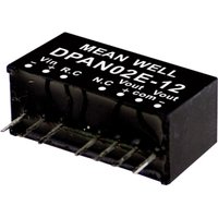 Mean Well - DPAN02A-12 DC/DC-Wandlermodul 83 mA 2 w Anzahl Ausgänge: 2 x Inhalt 1 St. von Mean Well