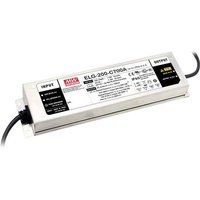 Mean Well LED-Treiber Konstantstrom 200.2W 700mA 142 - 286 V/DC 3 in 1 Dimmer Funktion, Montage auf von Mean Well