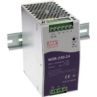 MW Mean Well WDR-240-48 Hutschienen-Netzteil (DIN-Rail) 48 V/DC 5 A 240 W Anzahl Ausgänge:1 x Inha von Mean Well