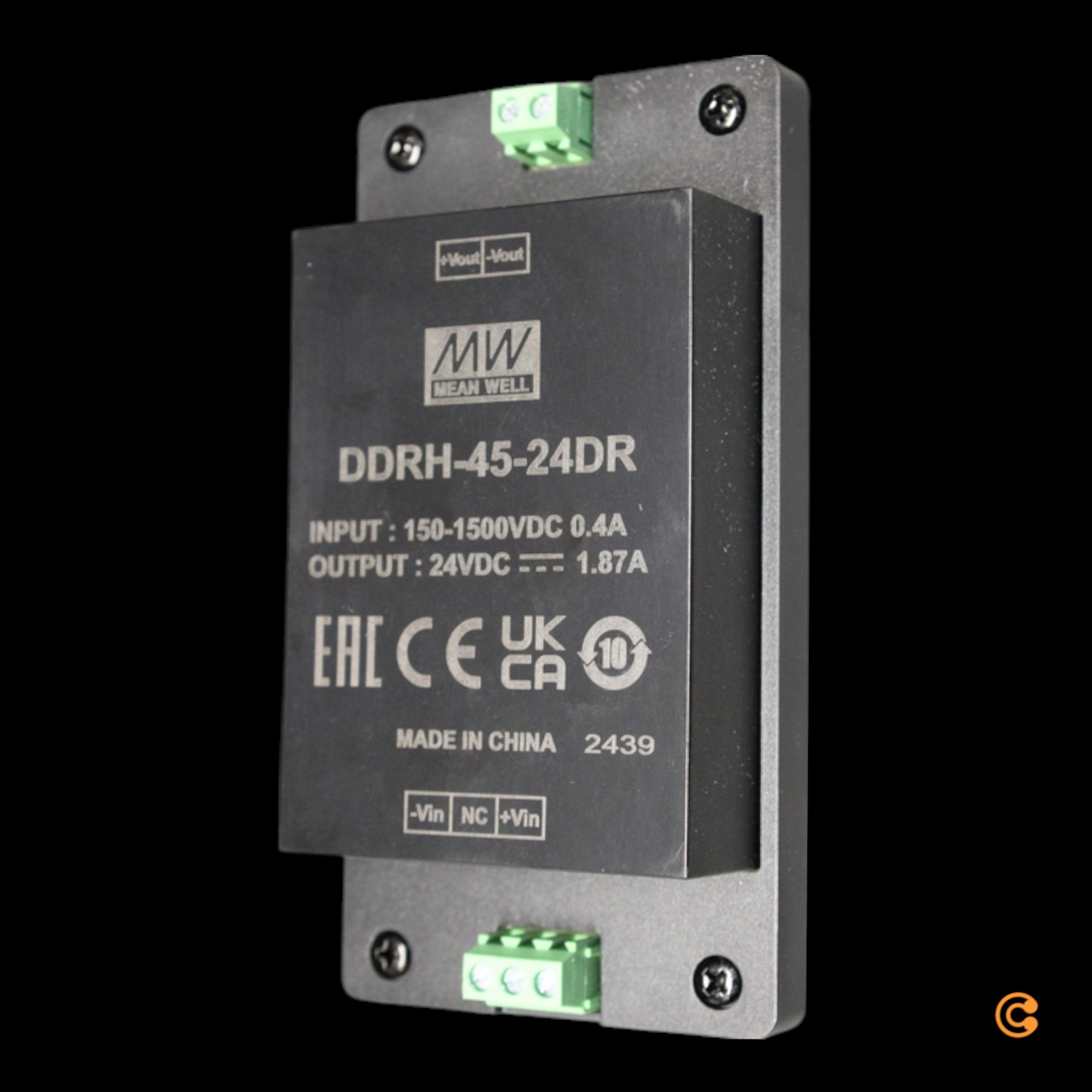 Mean Well Dc/Dc Wandler Konverter Ddrh 45 24 Dr 45 W Hutschiene 150 1500 V 24 V B-Ware Mean Well Dc/Dc Wandler Konverter Ddrh 45 24 Dr 45 W Hutschiene 150 1500 V 24 V B-Ware von Mean Well