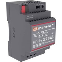 Mean Well KNX-20E-640 Hutschienen-Netzteil (DIN-Rail) 30 V/DC 640mA 19.2W Anzahl Ausgänge:1 x Inhal von Mean Well