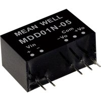 Mean Well MDD01L-15 DC/DC-Wandlermodul 34 mA 1 W Anzahl Ausgänge: 2 x Inhalt 1 St. von Mean Well