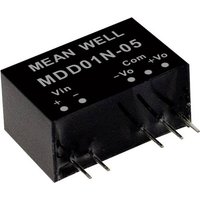 Mean Well MDD01N-12 DC/DC-Wandlermodul 42mA 1W Anzahl Ausgänge: 2 x Inhalt 1St. von Mean Well