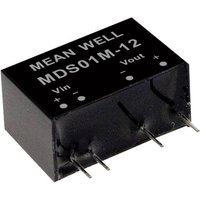 Mean Well MDS01L-12 DC/DC-Wandlermodul 84mA 1W Anzahl Ausgänge: 1 x von Mean Well