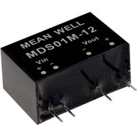 Mean Well MDS01L-12 DC/DC-Wandlermodul 84mA 1W Anzahl Ausgänge: 1 x Inhalt 1St. von Mean Well