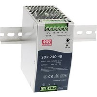 Mean Well SDR-240-48 Hutschienen-Netzteil (DIN-Rail) 48 V/DC 5A 240W Anzahl Ausgänge:1 x Inhalt 1St. von Mean Well