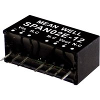 Mean Well - SPAN02B-05 DC/DC-Wandlermodul 400 mA 2 w Anzahl Ausgänge: 1 x Inhalt 1 St. Mean Well - SPAN02B-05 DC/DC-Wandlermodul 400 mA 2 w Anzahl Ausgänge: 1 x Inhalt 1 St. von Mean Well