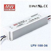 Mean Well - Stromversorgung Leds 36vdc 100w 2,8amp Ip67 Meanwell Lpv-100-36 von Mean Well