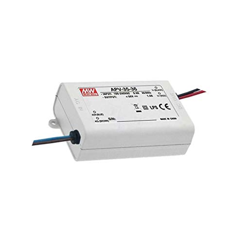 APV-35-5 Netzteil: Impuls LED 25W 5VDC 5A 90-264VAC 127-370VDC IP42 MEAN WELL von MEAN WELL