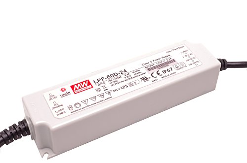 LED Treiber Dimmbares LED Netzteil MeanWell LPF-60D-24 60 W 24 V/DC 2,5 A LED Konstantspannung von MEAN WELL